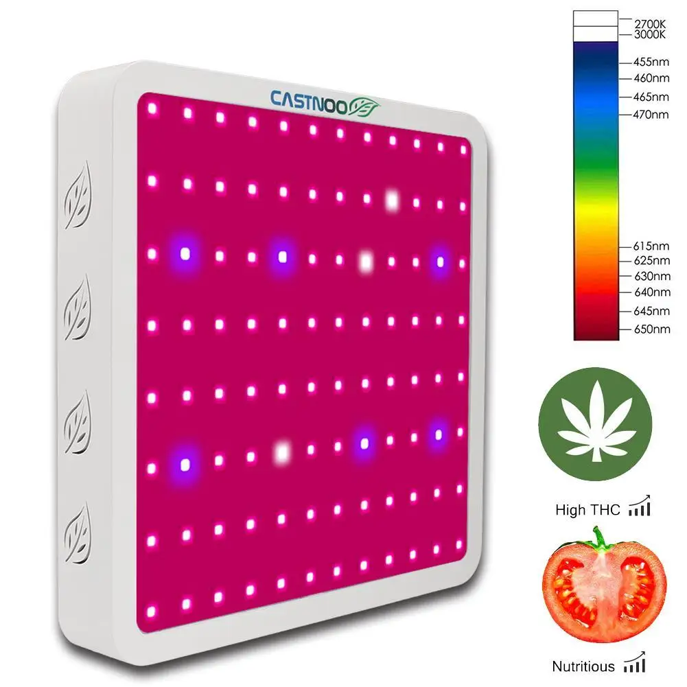  CASTNOO 400W LED Grow Light Panel Lamp Hydroponic Plant Growing Full Spectrum - 32951625011
