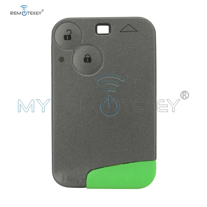 

Remtekey Remote Smart key card 2 button 433mhz with emergency key ID46-PCF7947 for Renault Laguna Espace Vel-Satis 2001-2009