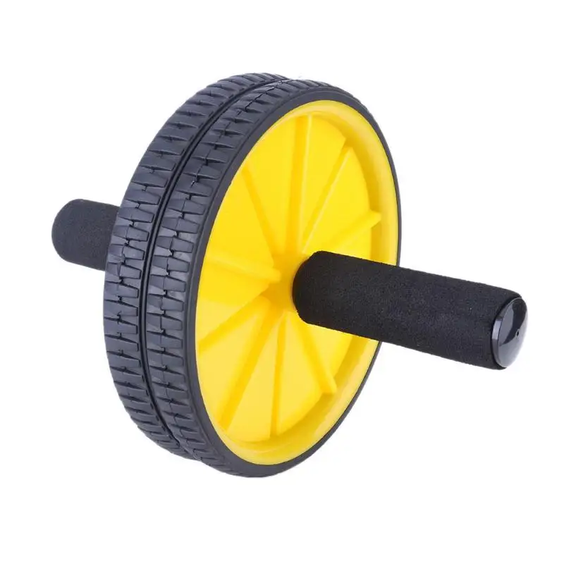 

Double-wheeled Updated Ab Abdominal Press Wheel Roller Gym Fitness Equipment Exercise Machine for Body Building Muscle Trainer