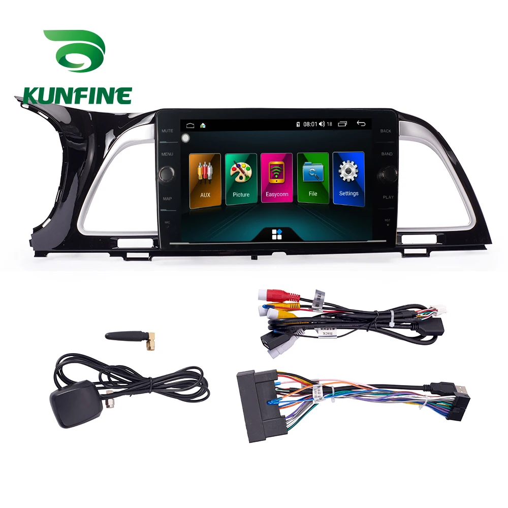 Discount Octa Core ROM 64GB Android 8.1 Car DVD GPS Navigation Player Deckless Car Stereo for KIA K4 2014 Radio Steering Wheel Control 2