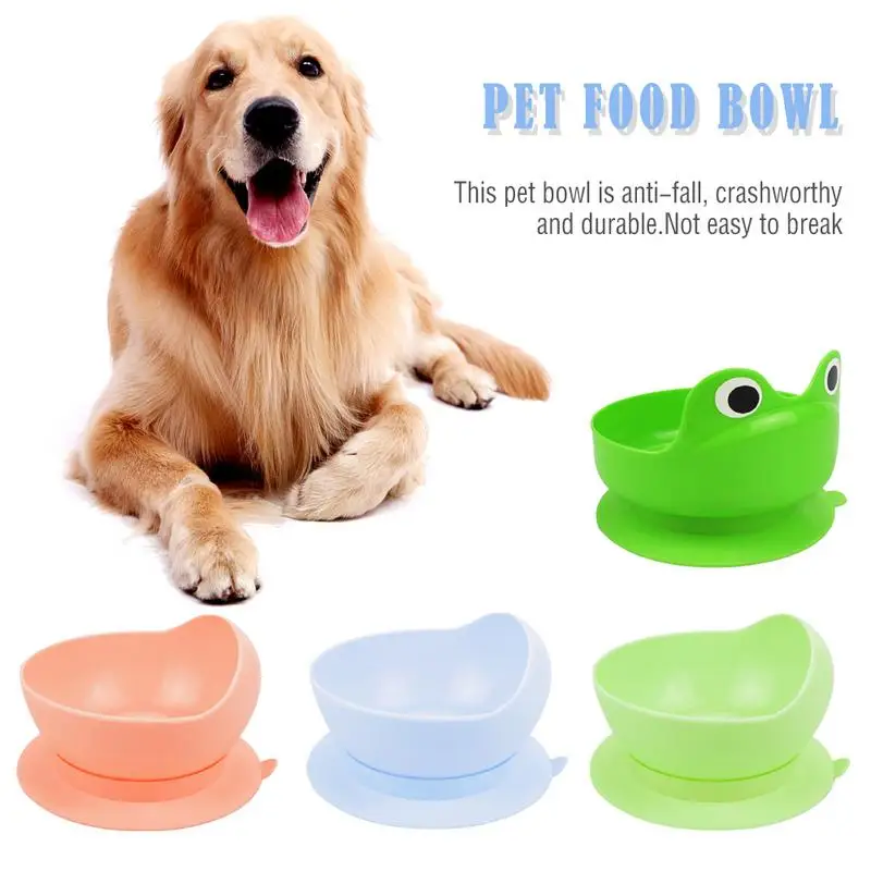 

Food Container Sucker Pet Food Bowl Dog Cat Feeding Bowls Anti-slip Water Dish Pet Suppliers Dog Bowl