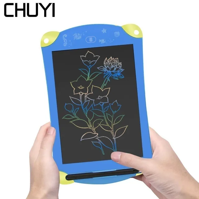 Best Price CHUYI Digital Graphic Tablet For Drawing Colorful Cartoon 8.5" LCD Writing Pad Electronics Tablet Handwriting Board For Children