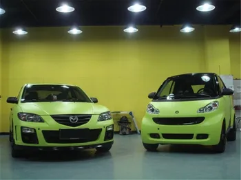 

Lime Green Matte Vinyl Film Wraps Foil Sticker Vehicle Wraps Console Computer Phone Cover Skin