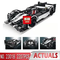 DHL Лепин 23018 технические игрушки в MOC-5530 Гибридный супер гоночный автомобиль комплект строительные блоки кирпичи модель автомобиля для