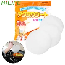 HILIFE для пищевого масла на бумажной абсорбция масла мембранные прокладки жир-поглощающая бумага 12 шт./компл. 20 см диаметр