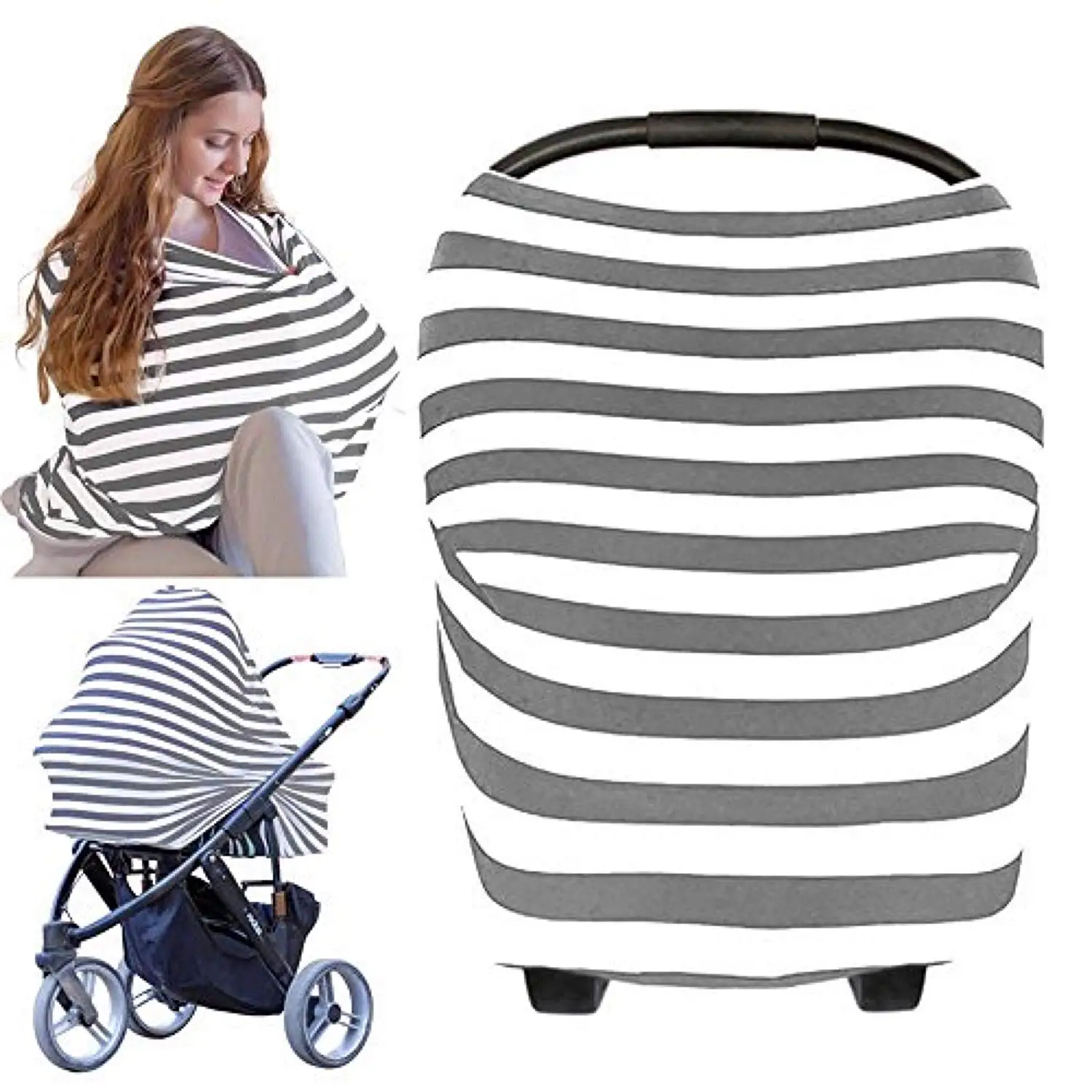 Carseat Canopy Cover Baby Car Seat Canopy All in 1 Nursing