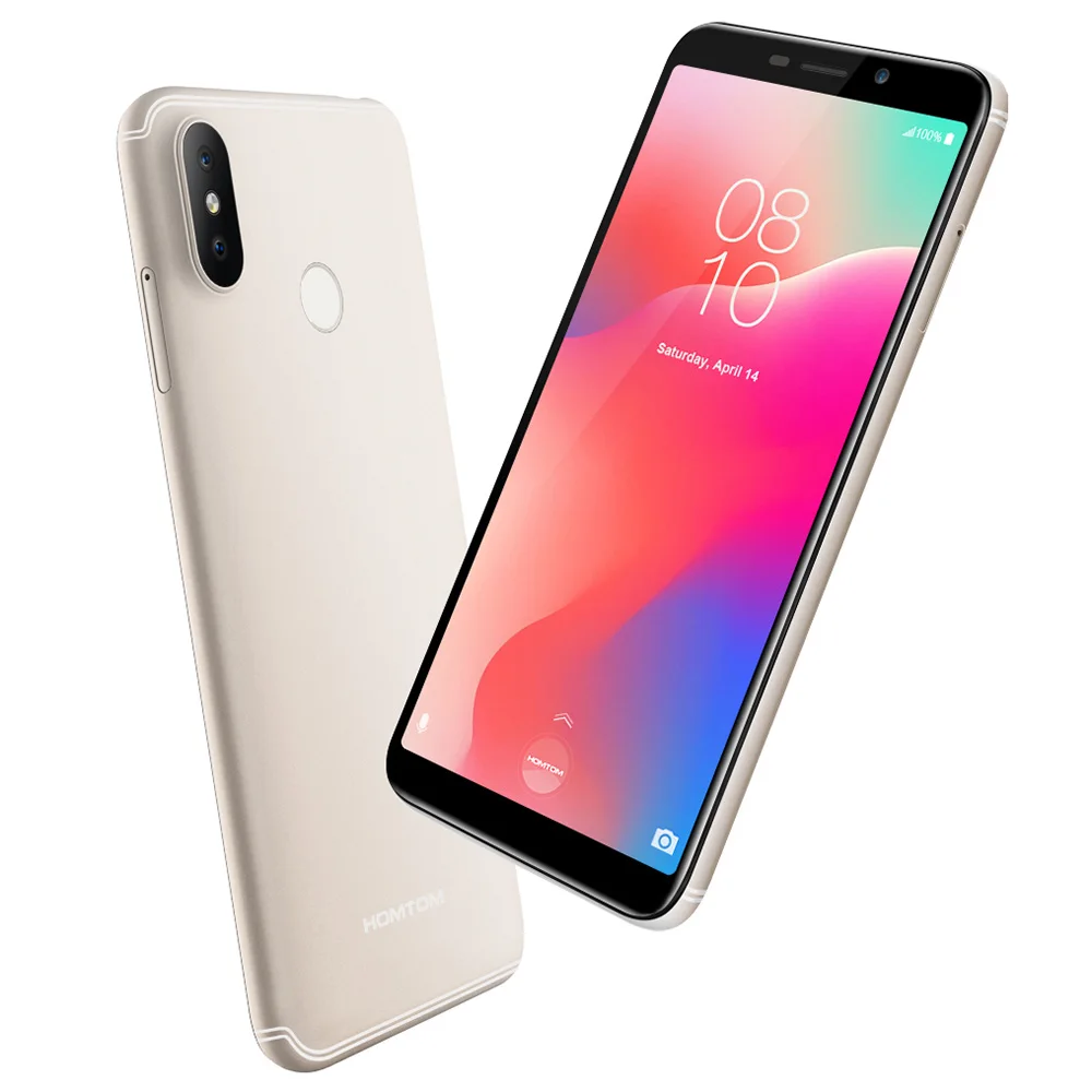 Оригинальный смартфон HOMTOM C1 3g 5 ''Android Go OS четырехъядерный 1. Hz 1GB ram 16GB 13.0MP + 2.0MP