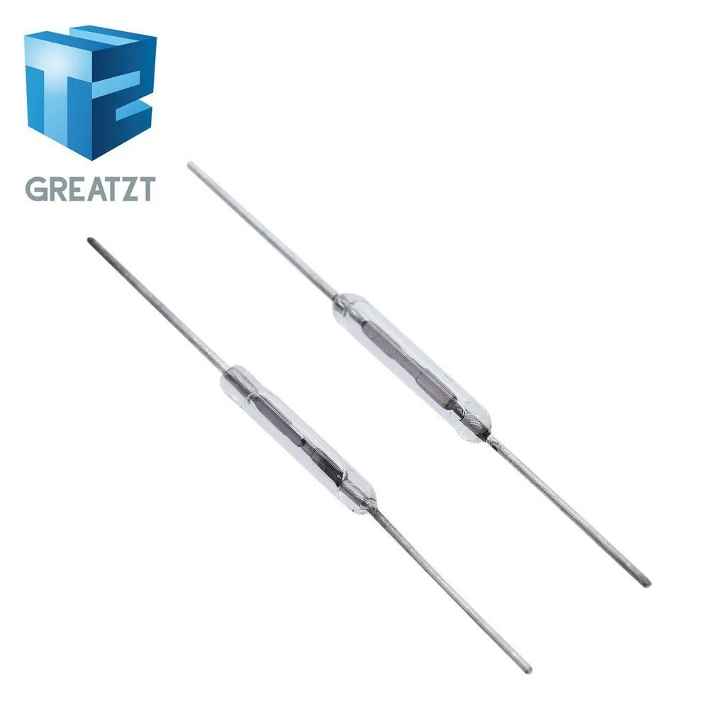 10 шт. N/O язычковый магнитный переключатель GREATZT 2*14 мм нормально открытый