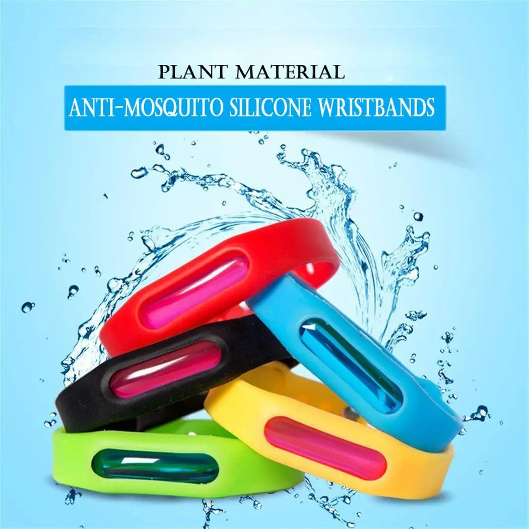 1/2/4/5pc Wristband Bracelet Pest Reject Anti Mosquito Repellent
