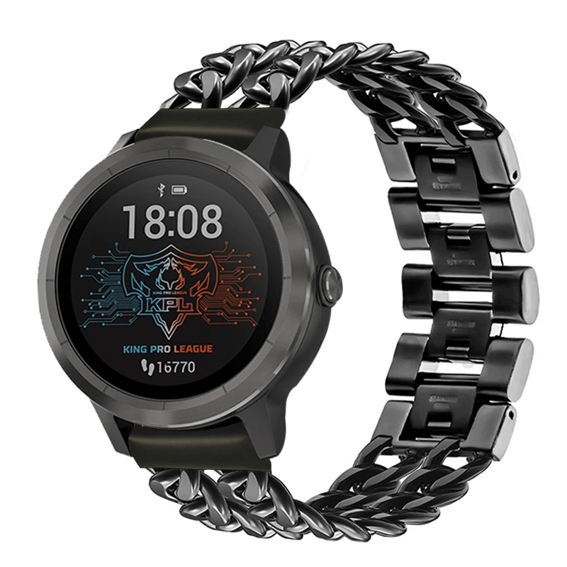 Металлический браслет из нержавеющей стали для наручных часов Fenix 5 ремешок Garmin 5/