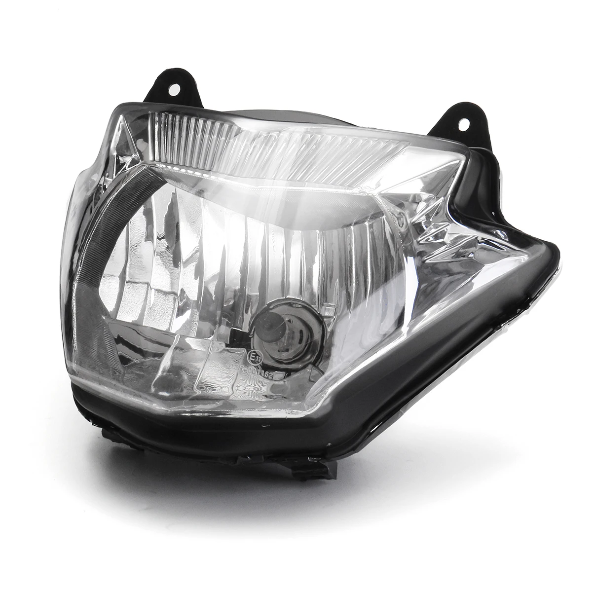 Передняя фара для мотоцикла Yamaha YBR 125 12 В из поликарбоната пластик серебристый +