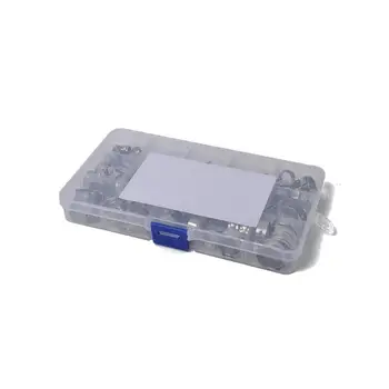 

90 x 5.3-22.6mm Single Ear Plus Stainless Steel Hydraulic Hose Clamps O-Clips Pipe Fuel Air