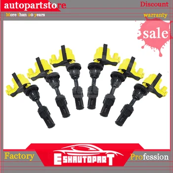 

6 PCS IGNITION COIL PACKS 22433-30P00 MCP-400 FOR 1990-1997 FAIRLADYZ 300ZX VG30DETT VG30DE J300
