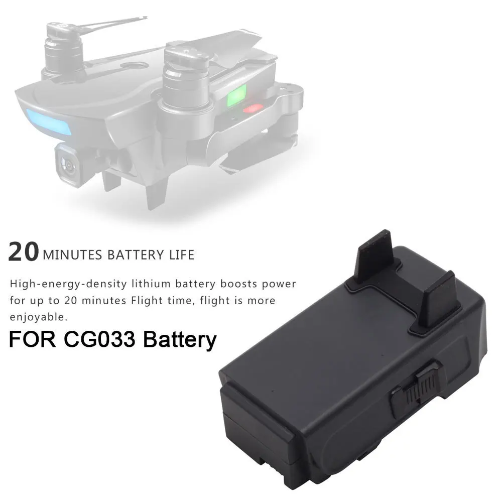 

AOSENMA Rc CG033 Battery Parts Gps Drone Spare Battery 11.1v 1500mah - While Spare Part Quadcopter Fpv Drone Wifi ZLRC