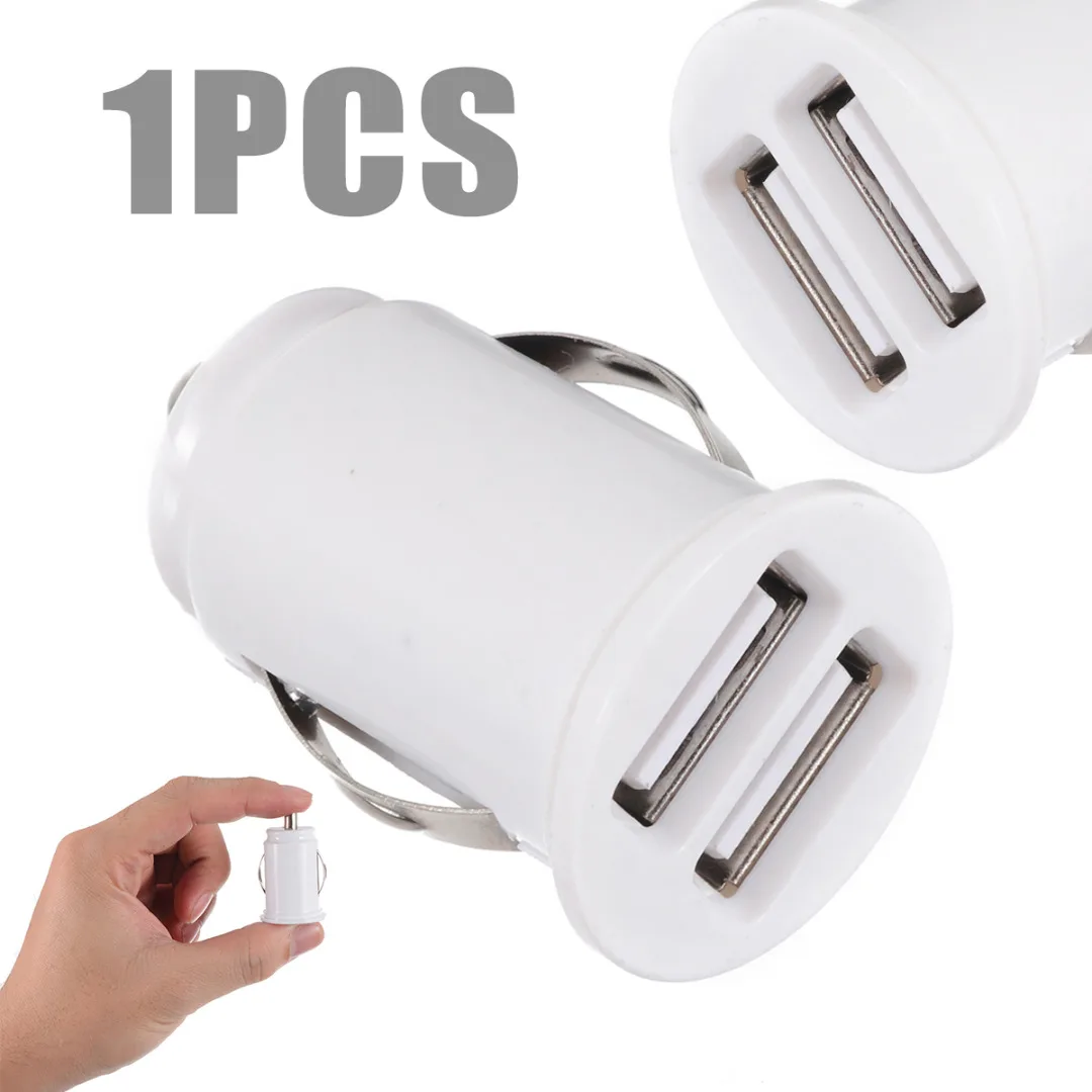 12V Мощность 2.1A на 2 портный Dual Порты и разъёмы USB мини автомобильного