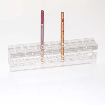 

Acrylic Pen Pencil Stand Holder Makeup Cosmetic Brush Storage Organizer Rack Eyebrow Pencil Jewelry Display Shelf