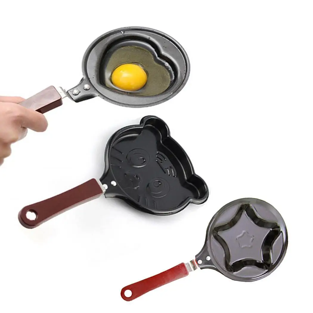 Egg Mold Heart Animal Shape Non Stick Pancake Home Kitchen Restaurant Frying Pan Cartoon 140g Tools Gadgets | Дом и сад