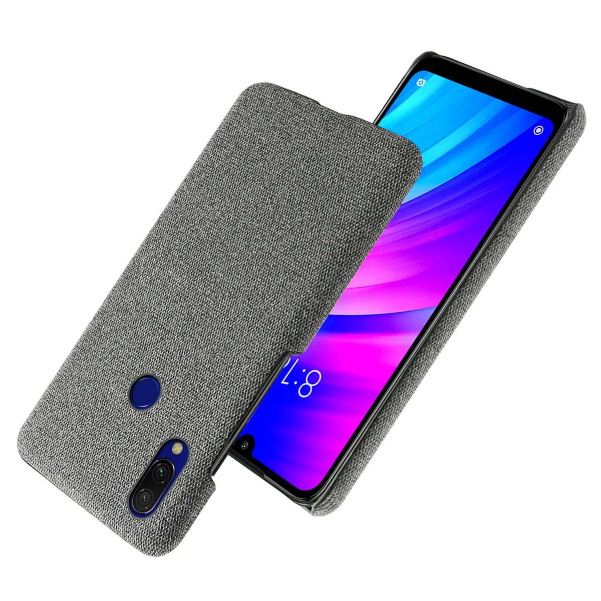 Чехол CASEWIN для Xiaomi Redmi 7 роскошный тонкий чехол из тканой ткани в стиле ретро