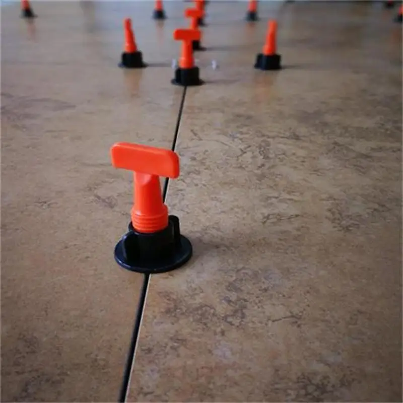 50PCS/Lot PP Tile Equalizer Leveler Floor Leveling Tile Tiling Locator Clip Tools Reusable Suit for 2mm to 16mm Tile Thickness 50PCS/Lot PP Tile Equalizer Leveler Floor Leveling Tile Tiling Locator Clip Tools Reusable Suit for 2mm to 16mm Tile Thickness