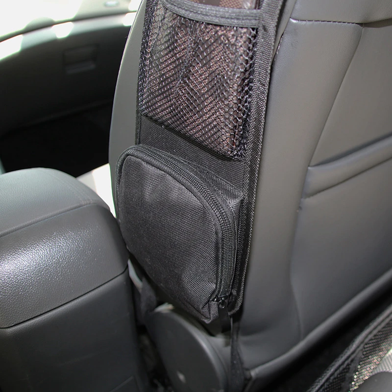 Car Seat Organizer Auto Seat Side Storage Hanging Bag Multi-Pocket Drink Holder Mesh Pocket Car Styling Organizer Phone Holder car storage bag car seat back storage bag car seat back organizer car seat gap organizer car seat cup holder