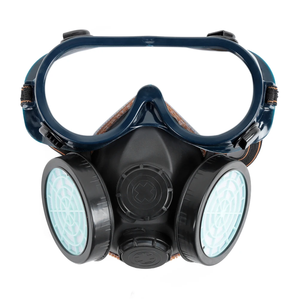 

Chemical Gas Anti-dust Protective TPR Mask with Goggles