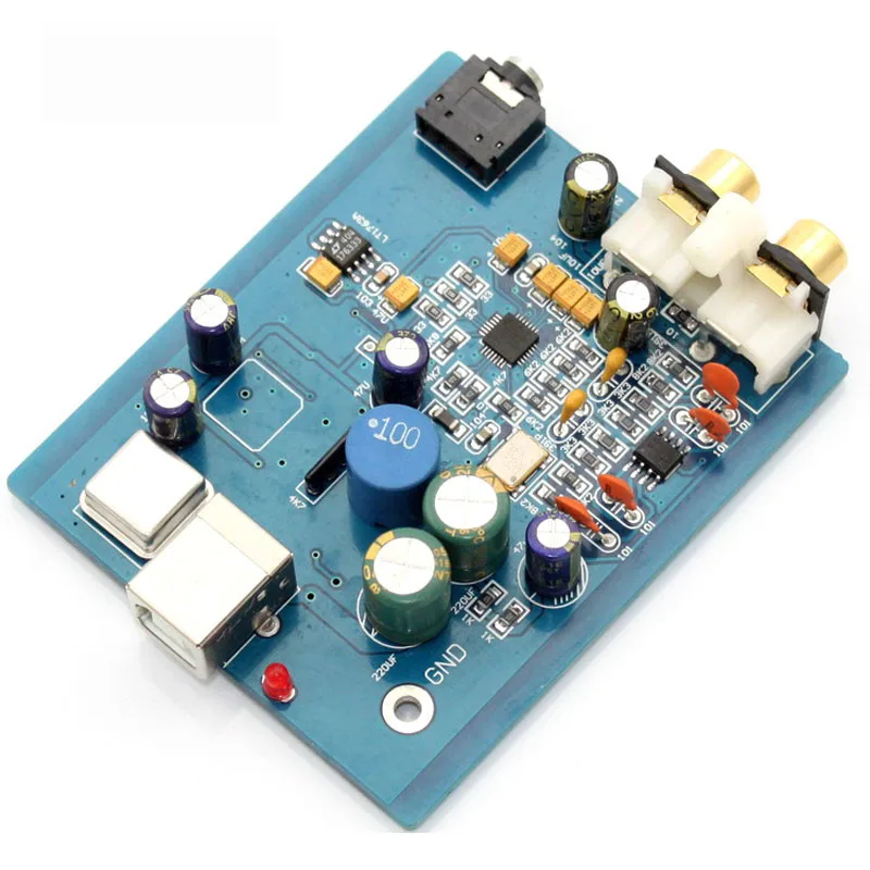 HIFI ES9018K2M SA9023 USB DAC декодер плата внешняя звуковая карта поддержка 24 бит 92 к для аудио модуль усилителя