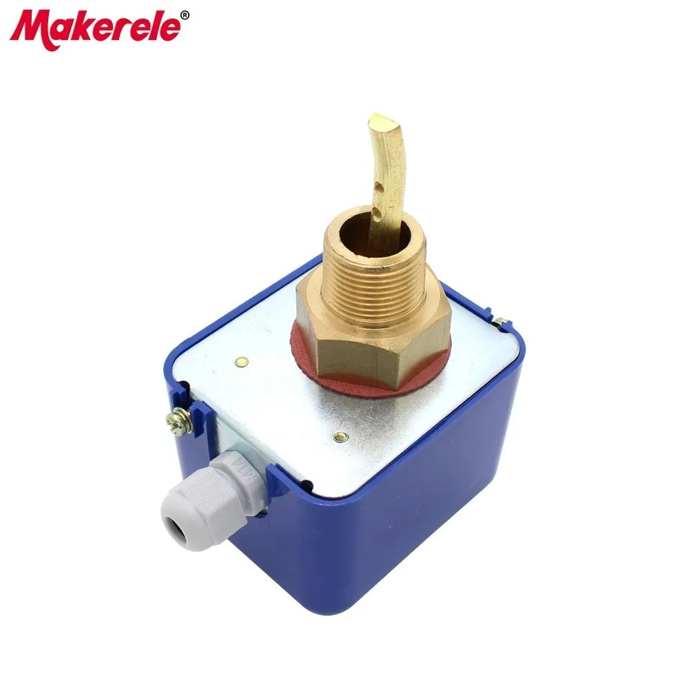 

Industrial Screw Terminal Paddle Flow Switch MK-FS07 Promotions Amico AC 220V 15A Male Thread SPDT Water Paddle Flow Switch
