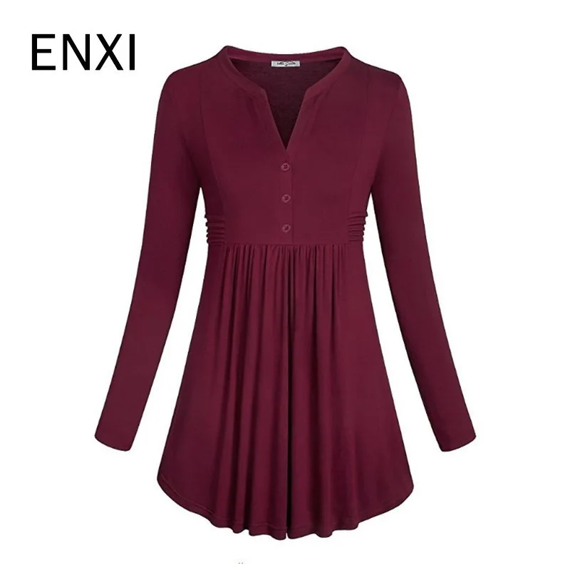 

Hot Loose Casual Maternity Clothes For Pregnant Women Long Sleeve T-shirt V-neck Pregnancy Breastfeeding Top Shirt For Pregnant