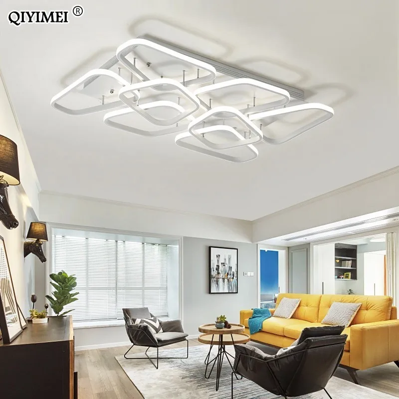 Best Modern Ceiling lights lamp for living room bedroom Acrylic indoor Lighting Fixture with Remote control deckenleuchte Lampara 2 Best Modern Ceiling lights lamp for living room bedroom Acrylic indoor Lighting Fixture with Remote control deckenleuchte Lampara 2