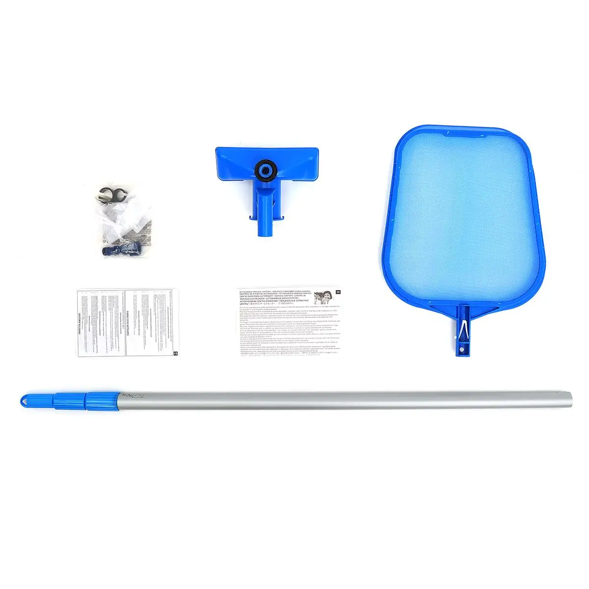 

1 Set Swimming Pool Cleaner Kit Vacuum Maintenance Brush Pole Net Vacuum Cleaner Suction Head Swimming Pool Cleaning Accessories