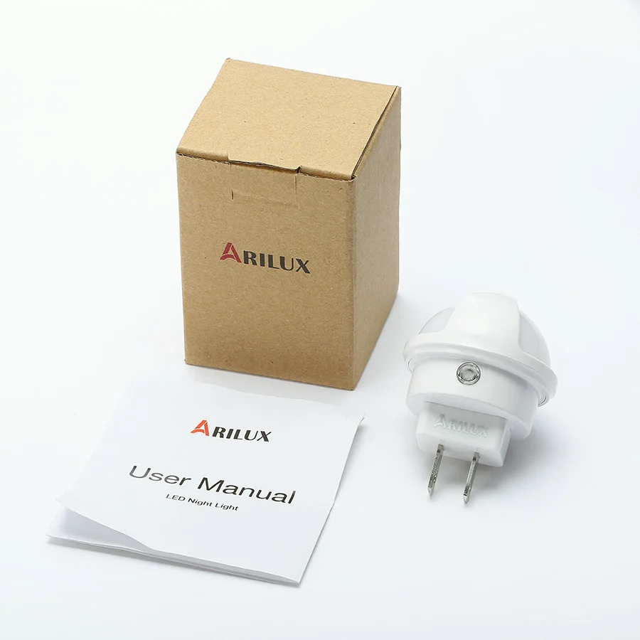 ARILUX светодиодный Ночной светильник Сенсор Тип 360 Угол поворачивается теплый