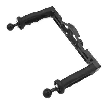 

20.5cm/8inch Double Ball Arm for Gopro Strobe Video Light Camera Lighting System+Diving Two-handed Bracket