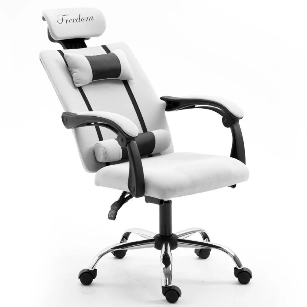 

Leisure Time To In An Office Computer Household Modern Concise Cloth Study Fold Dawdler Student Do Work gaming Chair