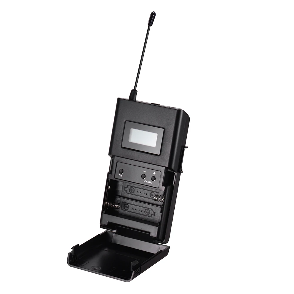 Takstar WPM-200 UHF беспроводной передатчик приемник системы ЖК-дисплей 6 каналов 50 м расстояние передачи с наушники-вкладыши