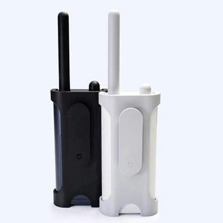 

High Quality Anti-slip Walkie Talkie Belt Clip for XIAOMI Mijia Portable PC Walkie Talkie Protector Case with Carabiner Lanyard