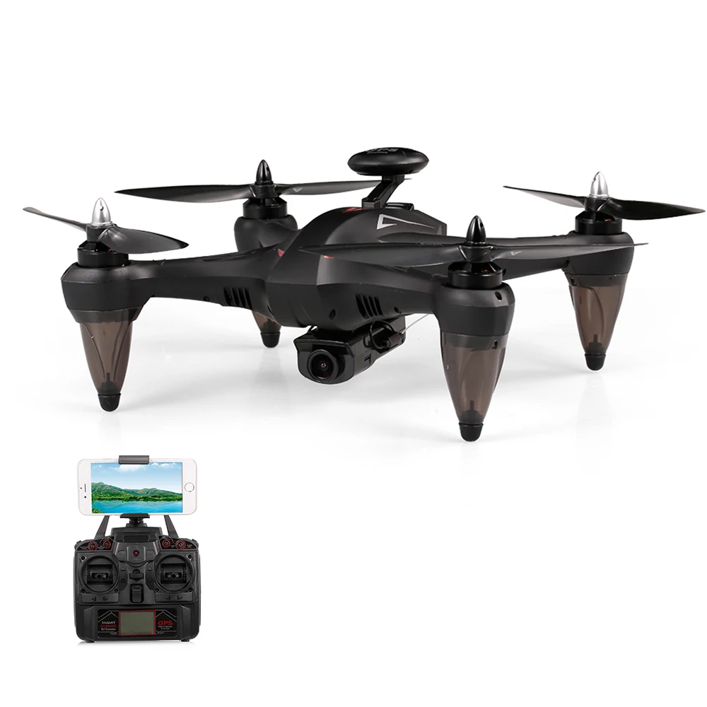 Глобальный Дрон RC с камерой GW198 720P 1080P GPS бесщеточный двигатель 5G Wifi FPV удержание