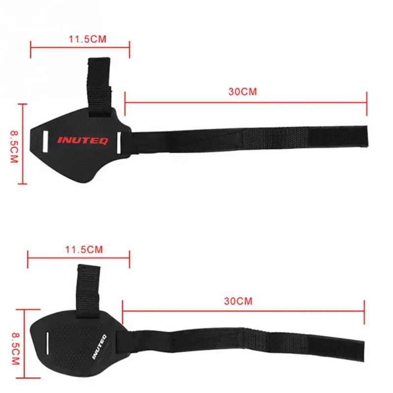 De zapatos de protección de la motocicleta palanca de cambios zapato botas de moto arranque cubierta protectora de cambio de engranaje de accesorios