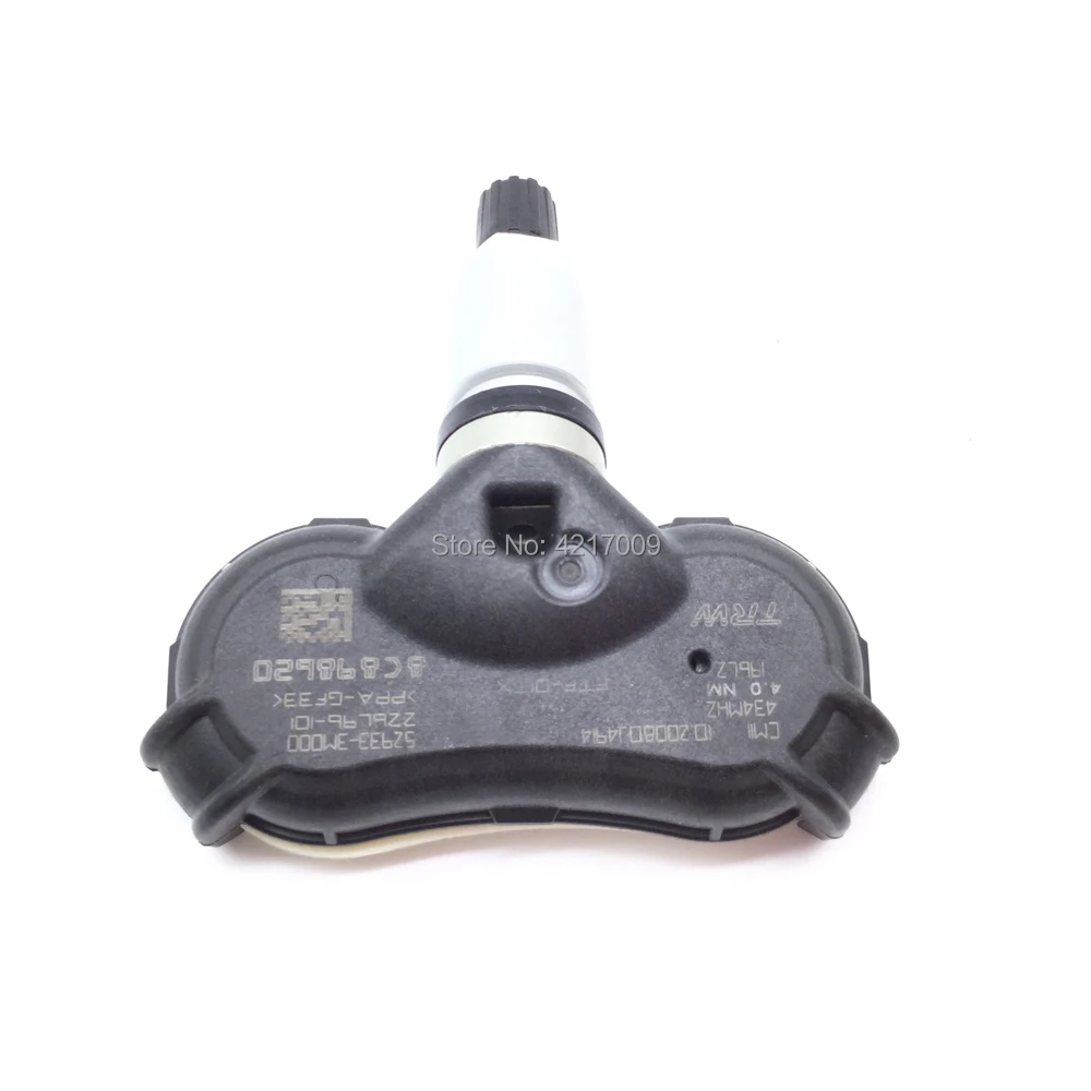 

Genuine TPMS For Kia Rio Sportage Hyundai IX35 Elantra Accent 434MHz With Tire Valve Type Nuts Kits 52933-3M000 529333M000