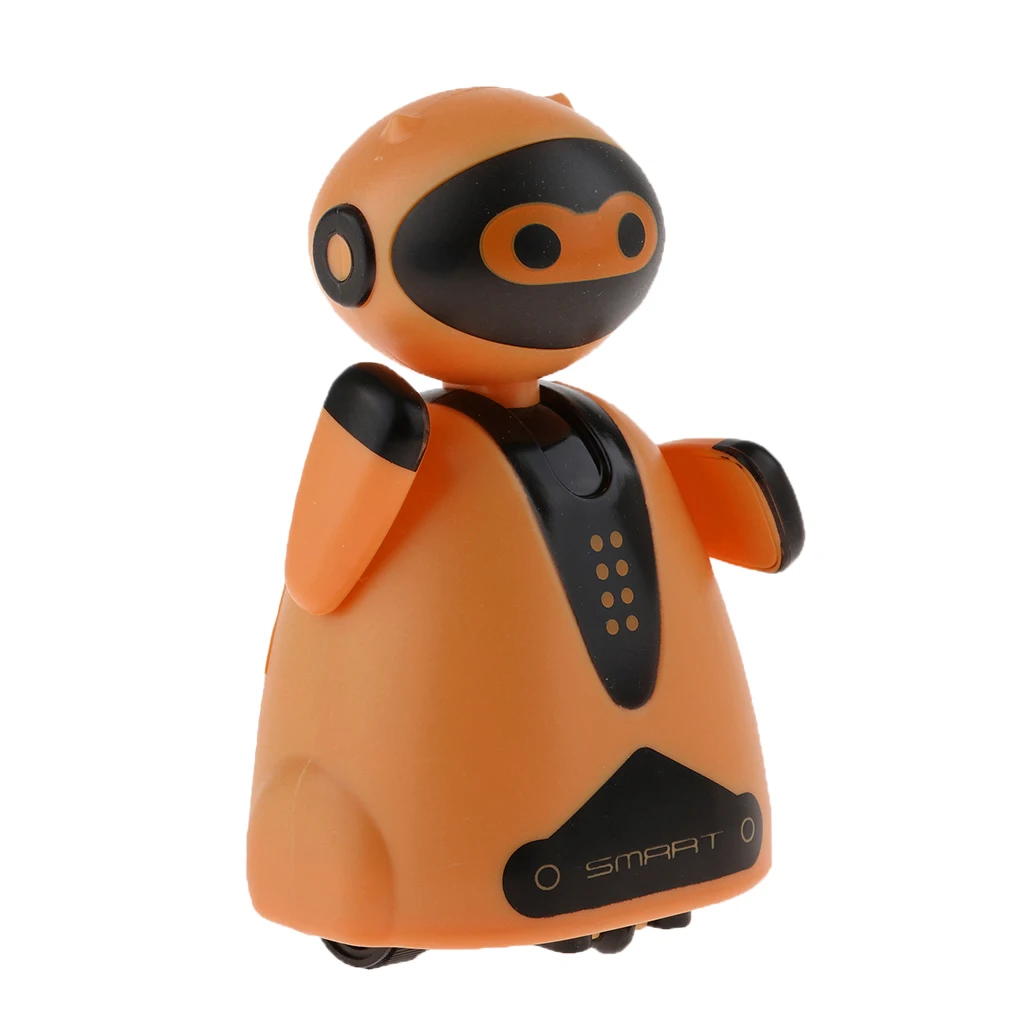 Control RC Robot Toy Electronic Walking Dancing Robot For Kids Boys Educational Toy For Child 92X66X50mm Walking Follow The Line