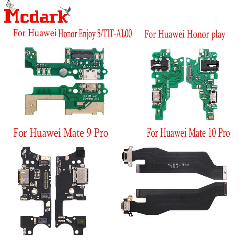 

For Huawei Mate 9 Pro 10 Pro USB Charging Port Flex Cable Charger Plug Connector For Huawei Honor Enjoy 5/TIT-AL00 Honor play