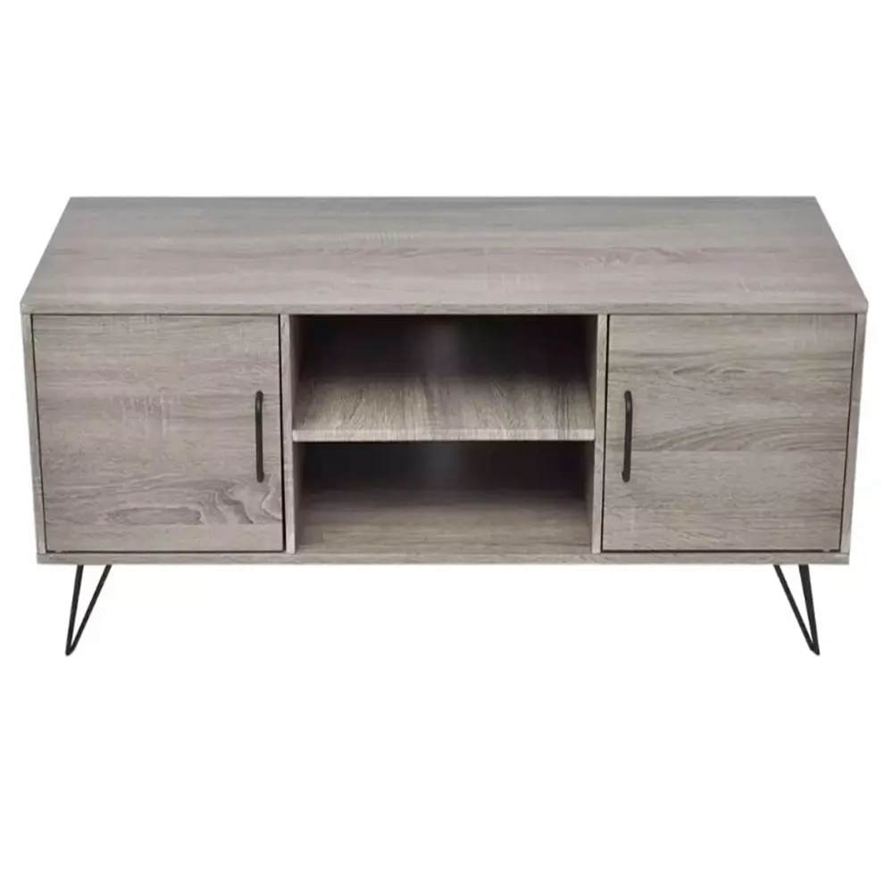 cheap VidaXL TV Cabinet 120x40x45 Cm Grey TV Stand Living Room Home Furniture TV Table Modern Style Fashionable TV Cabinet 243449
