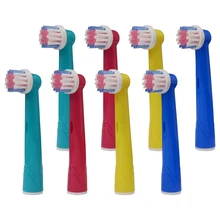 8pcs oral b electric toothbrush replacement heads for braun oral b vitality brush heads Floss Action/Sweep/Precision Clean 12 pcs electric toothbrush heads for oral b replacement hygiene precision clean deep sweep soft tooth brush for adults