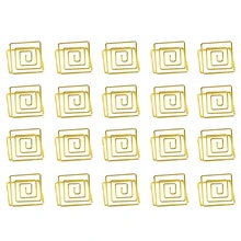 Держатель для карт в форме проволоки, держатели для табличек с именами и цифрами, бумажное меню, изображение, памятка, примечание, держатель для фото, пищевые знаки для