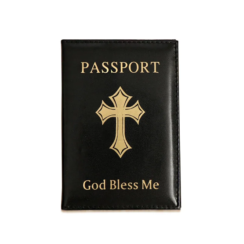 

God Bless Christ Passport Cover Women and Girls Heaven Gifts Covers for Passport Travel Cover The Passport