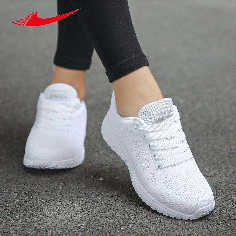 

Dropshipping Beita Classic Sneakers Women Running Shoes Summer Beginner Rubber Mesh Breathable Sport Shoes For Athletic Trainers