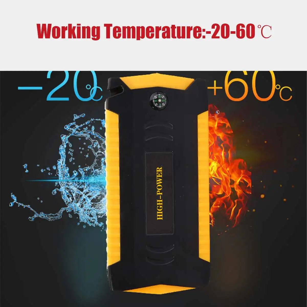 89800mAh Diesels Car Jump Starter Booster 4USB SOS Emergency Charger Battery Multifunction Power Bank for Diesels Car Vehicle