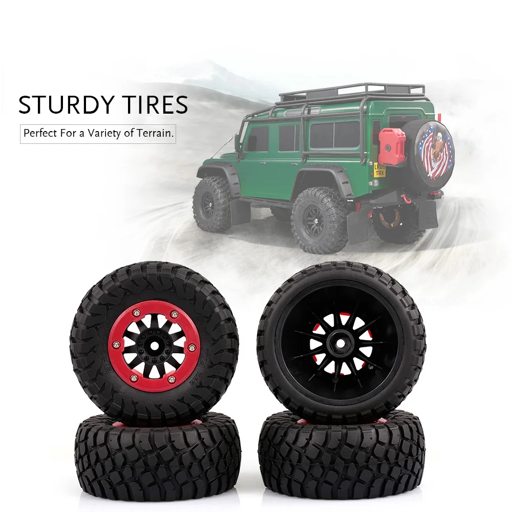 

4PCS RC Car Tire 110mm 1/10 Scale RC Off Road Cars Tires for Traxxas HSP VKAR PRO AC-10