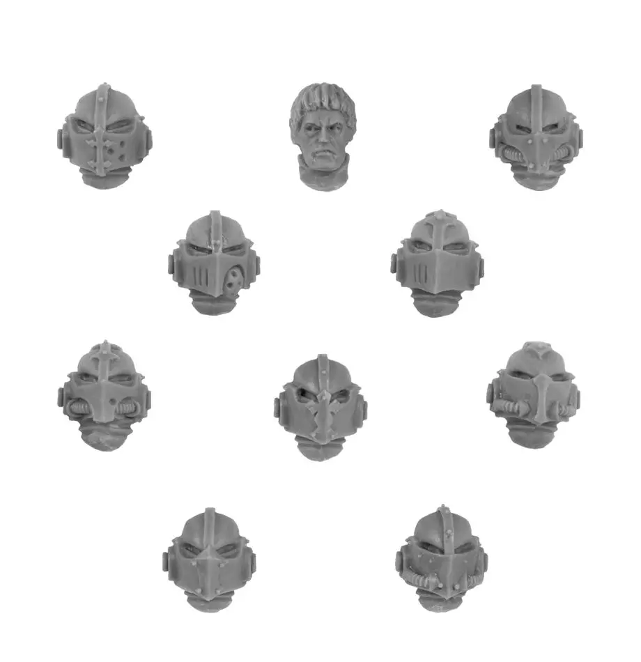 

Dark Angels heads