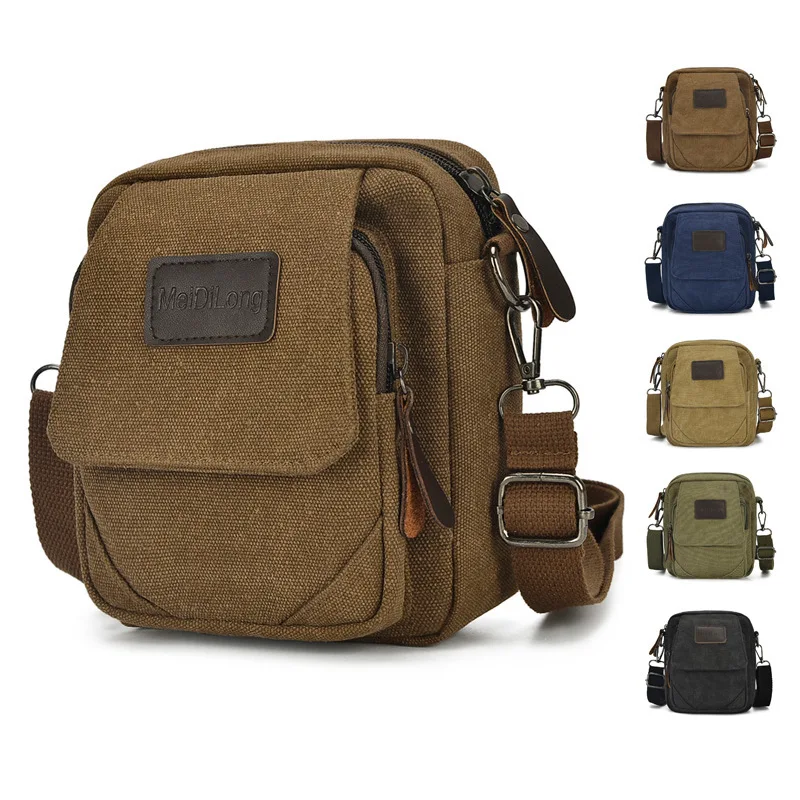 

Men's Fashion Travel Cool Canvas Bag Men Messenger Crossbody Bags Bolsa Feminina Shoulder Bags Pack School Bags for Teenager