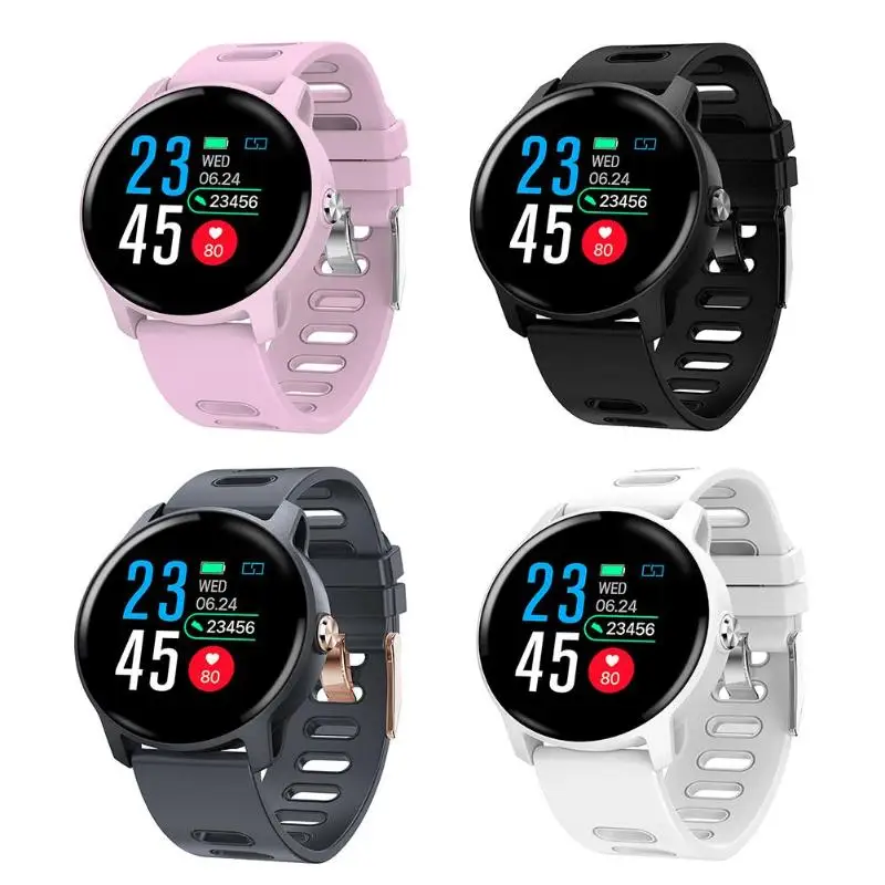 

Smart Watch S08 IP68 Waterproof Fitness Tracker Heart Rate Smart Bracelet 250x22mm/9.84x0.86'' Charging Clamp Charging